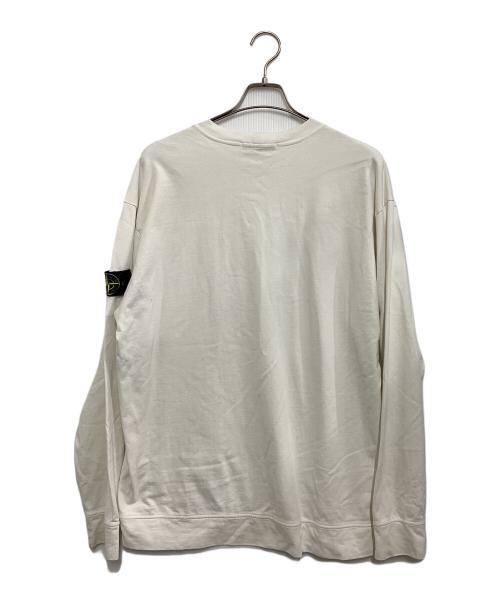 STONE ISLAND（ストーンアイランド）STONE ISLAND (ストーンアイランド) クルーネックカットソー ホワイト サイズ:XLの古着・服飾アイテム