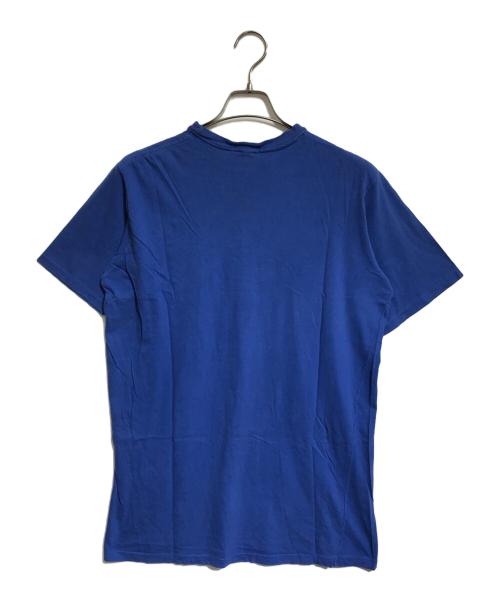 POLO RALPH LAUREN（ポロ・ラルフローレン）POLO RALPH LAUREN (ポロ・ラルフローレン) 1992 ロゴTシャツ ブルー サイズ:XLの古着・服飾アイテム