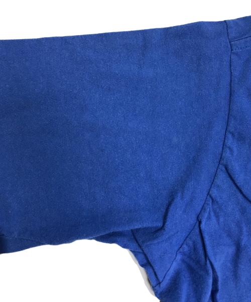 POLO RALPH LAUREN（ポロ・ラルフローレン）POLO RALPH LAUREN (ポロ・ラルフローレン) 1992 ロゴTシャツ ブルー サイズ:XLの古着・服飾アイテム