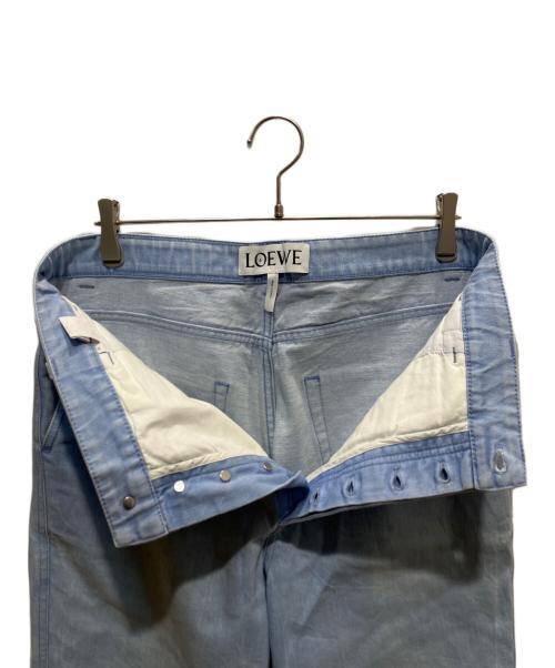 LOEWE（ロエベ）LOEWE (ロエベ) フィッシャーマンデニムパンツ ブルー サイズ:SIZE 40の古着・服飾アイテム