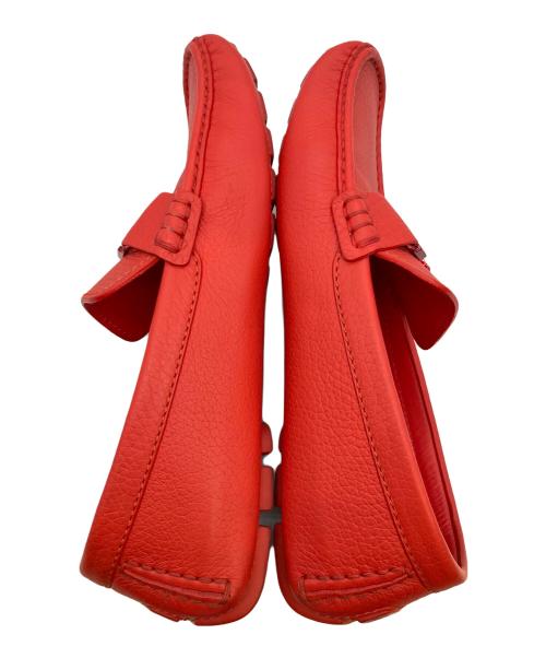 LOUIS VUITTON（ルイ ヴィトン）LOUIS VUITTON (ルイ ヴィトン) モンテカルロ　ドライビングシューズ レッド サイズ:SIZE 8の古着・服飾アイテム
