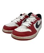 NIKEナイキ）の古着「Air Jordan 1 Retro Low OG」｜レッド×ホワイト