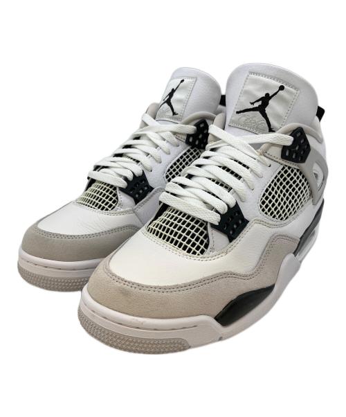 NIKE（ナイキ）NIKE (ナイキ) AIR JORDAN 4 RETRO ホワイト サイズ:SIZE 28cmの古着・服飾アイテム