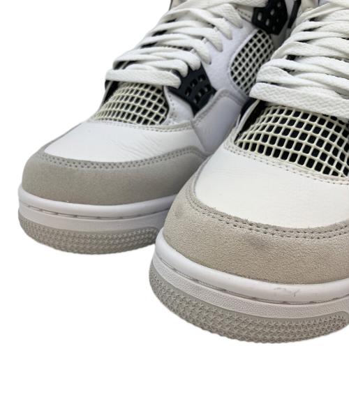 NIKE（ナイキ）NIKE (ナイキ) AIR JORDAN 4 RETRO ホワイト サイズ:SIZE 28cmの古着・服飾アイテム