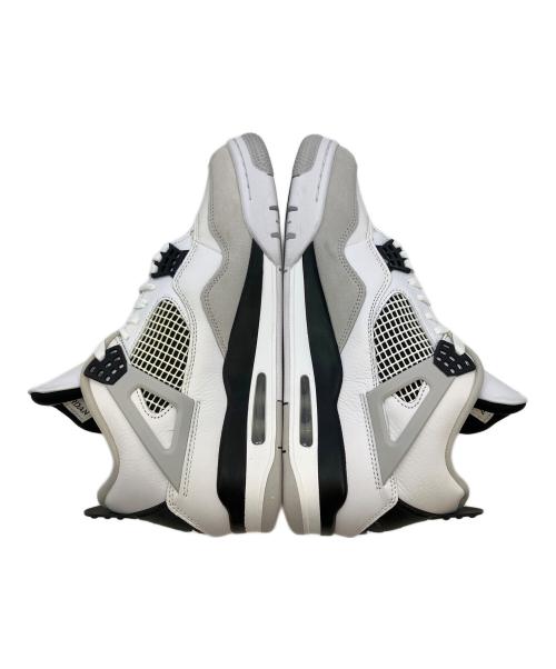 NIKE（ナイキ）NIKE (ナイキ) AIR JORDAN 4 RETRO ホワイト サイズ:SIZE 28cmの古着・服飾アイテム