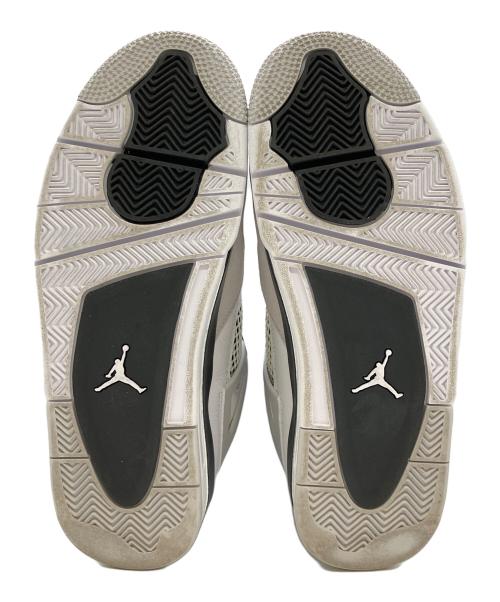 NIKE（ナイキ）NIKE (ナイキ) AIR JORDAN 4 RETRO ホワイト サイズ:SIZE 28cmの古着・服飾アイテム