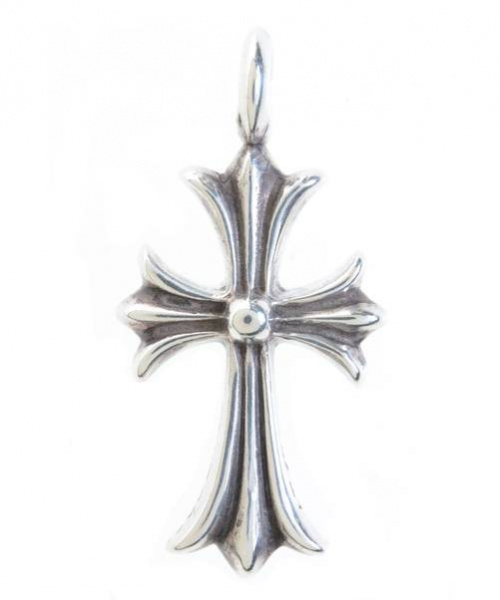 CHROME HEARTS（クロムハーツ）CHROME HEARTS (クロムハーツ) ペンダントトップ シルバー サイズ:- タイニークロスパヴェブラックダイヤの古着・服飾アイテム