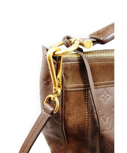 LOUIS VUITTON（ルイ ヴィトン）LOUIS VUITTON (ルイヴィトン) オダシューズPM テール(ダークブラウン) サイズ:PM アンプラント M94175 AR1192の古着・服飾アイテム