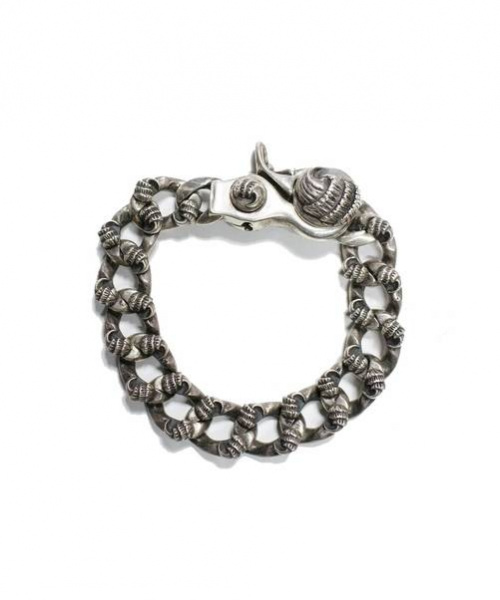 CHROME HEARTS（クロムハーツ）CHROME HEARTS (クロムハーツ) ファンシークローチェーンブレスレット シルバー サイズ:記載無しの古着・服飾アイテム