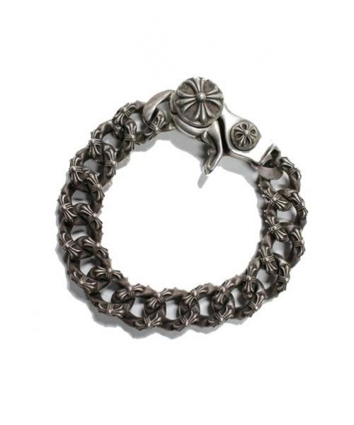 CHROME HEARTS（クロムハーツ）CHROME HEARTS (クロムハーツ) エクストラファンシーチェーンクリップブレスレット シルバー サイズ:記載無しの古着・服飾アイテム