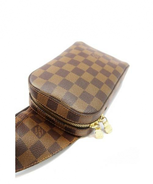 LOUIS VUITTON（ルイ ヴィトン）LOUIS VUITTON (ルイヴィトン) ジェロニモス ブラウン サイズ:- ダミエ N51994 CA1013の古着・服飾アイテム