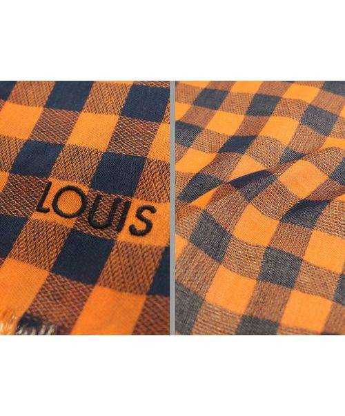 LOUIS VUITTON（ルイ ヴィトン）LOUIS VUITTON (ルイヴィトン) エトール マサイ オレンジ×ネイビー サイズ:-の古着・服飾アイテム