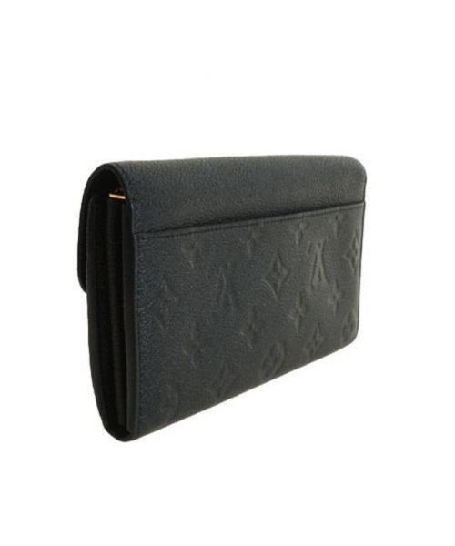 LOUIS VUITTON（ルイ ヴィトン）LOUIS VUITTON (ルイヴィトン) ポルトフォイユ・サラ/ウォレット ブラック サイズ:-の古着・服飾アイテム