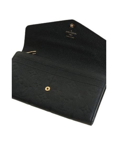 LOUIS VUITTON（ルイ ヴィトン）LOUIS VUITTON (ルイヴィトン) ポルトフォイユ・サラ/ウォレット ブラック サイズ:-の古着・服飾アイテム