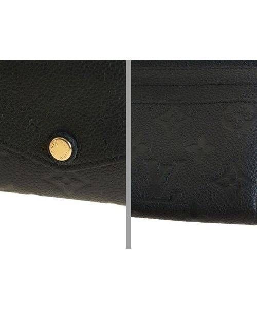 LOUIS VUITTON（ルイ ヴィトン）LOUIS VUITTON (ルイヴィトン) ポルトフォイユ・サラ/ウォレット ブラック サイズ:-の古着・服飾アイテム