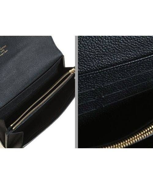 LOUIS VUITTON（ルイ ヴィトン）LOUIS VUITTON (ルイヴィトン) ポルトフォイユ・サラ/ウォレット ブラック サイズ:-の古着・服飾アイテム