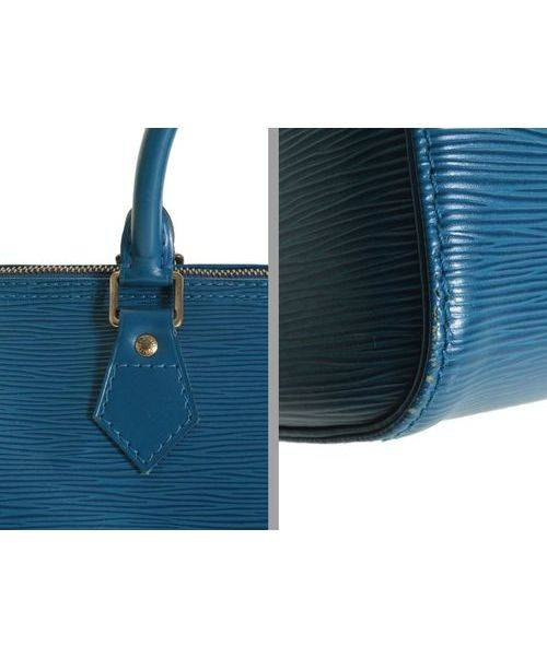 LOUIS VUITTON（ルイ ヴィトン）LOUIS VUITTON (ルイヴィトン) エピ スピーディ25/ハンドバッグ ブルー サイズ:25の古着・服飾アイテム