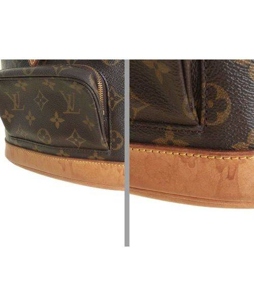 LOUIS VUITTON（ルイ ヴィトン）LOUIS VUITTON (ルイヴィトン) モンスリMM/リュック ブラウン サイズ:MMの古着・服飾アイテム