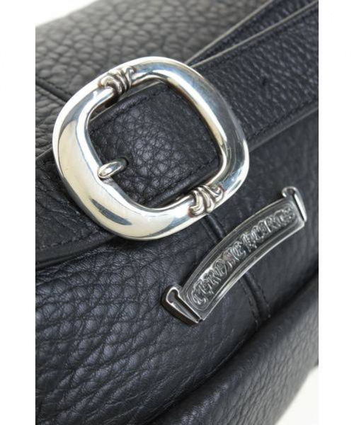 CHROME HEARTS（クロムハーツ）CHROME HEARTS (クロムハーツ) スナットパック/ウエストバッグ ブラック サイズ:-の古着・服飾アイテム