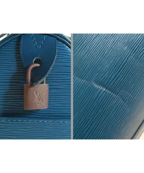 LOUIS VUITTON（ルイ ヴィトン）LOUIS VUITTON (ルイヴィトン) スピーディ25/ボストンバッグ ブルー サイズ:25の古着・服飾アイテム