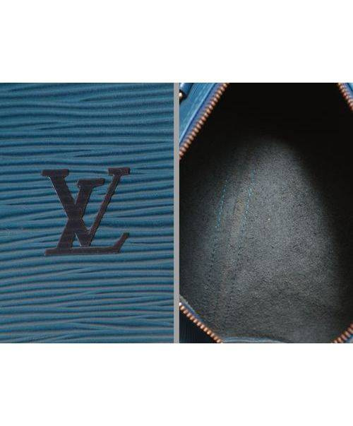LOUIS VUITTON（ルイ ヴィトン）LOUIS VUITTON (ルイヴィトン) スピーディ25/ボストンバッグ ブルー サイズ:25の古着・服飾アイテム