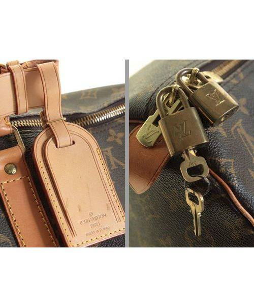 LOUIS VUITTON（ルイ ヴィトン）LOUIS VUITTON (ルイヴィトン) キーポル55/トラベルバッグ ブラウン サイズ:55の古着・服飾アイテム