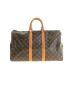 LOUIS VUITTON（ルイヴィトン）の古着「キーポル45/トラベルバッグ」｜ブラウン