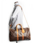 中古・古着 LOUIS VUITTON (ルイヴィトン) キーポル45/バンドリエールトラベルバッグ ブラウン サイズ:45：59800円