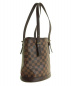 LOUIS VUITTON (ルイヴィトン) ダミエ マレ/ポーチ付ショルダートートバッグ エベヌ(ブラウン) サイズ:-：39800円