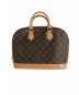 LOUIS VUITTON（ルイヴィトン）の古着「モノグラム アルマ/ハンドバッグ」｜ブラウン