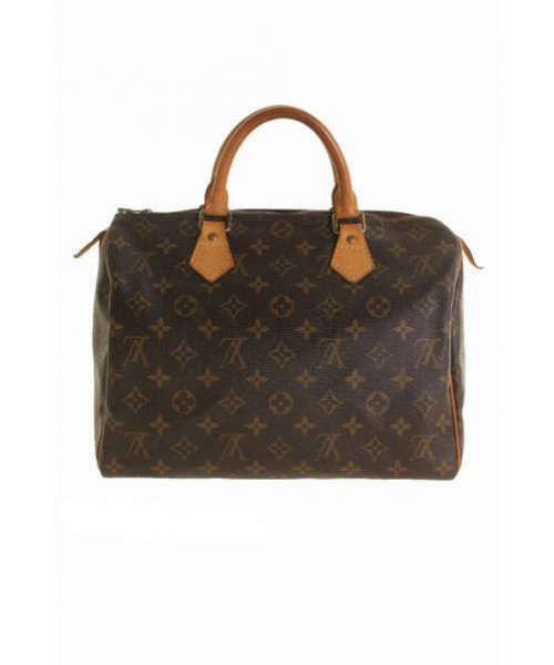 LOUIS VUITTON（ルイ ヴィトン）LOUIS VUITTON (ルイヴィトン) スピーディ30 モノグラム/ハンドバッグ ブラウン サイズ:30の古着・服飾アイテム