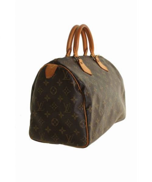 LOUIS VUITTON（ルイ ヴィトン）LOUIS VUITTON (ルイヴィトン) スピーディ30 モノグラム/ハンドバッグ ブラウン サイズ:30の古着・服飾アイテム