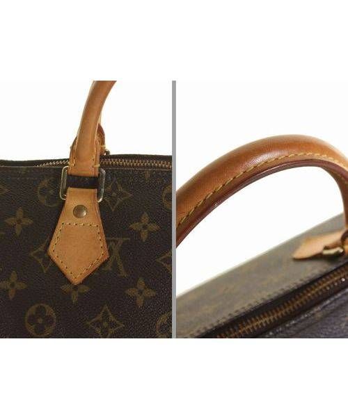 LOUIS VUITTON（ルイ ヴィトン）LOUIS VUITTON (ルイヴィトン) スピーディ30 モノグラム/ハンドバッグ ブラウン サイズ:30の古着・服飾アイテム