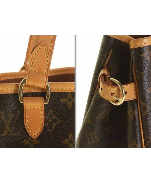 LOUIS VUITTON（ルイ ヴィトン）LOUIS VUITTON (ルイヴィトン) モノグラム パティニョール/トートバッグ ブラウン サイズ:-の古着・服飾アイテム