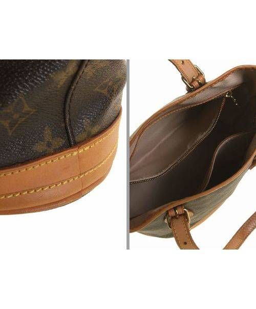 LOUIS VUITTON（ルイ ヴィトン）LOUIS VUITTON (ルイヴィトン) モノグラム プチバケット/ショルダートートバッグ/バケツ ブラウン サイズ:-の古着・服飾アイテム