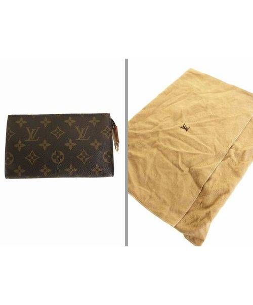 LOUIS VUITTON（ルイ ヴィトン）LOUIS VUITTON (ルイヴィトン) モノグラム プチバケット/ショルダートートバッグ/バケツ ブラウン サイズ:-の古着・服飾アイテム