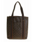 LOUIS VUITTON（ルイヴィトン）の古着「モノグラム カバ ボブール/トートバッグ」｜ブラウン