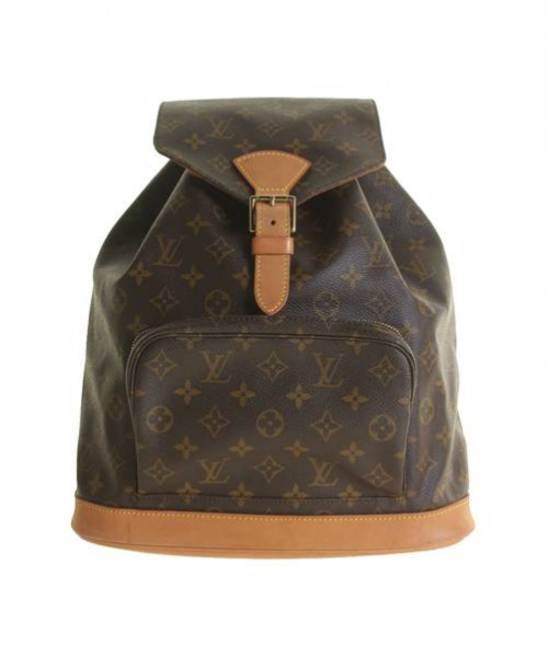 LOUIS VUITTON（ルイ ヴィトン）LOUIS VUITTON (ルイヴィトン) モノグラム モンスリMM/リュック ブラウン サイズ:MMの古着・服飾アイテム