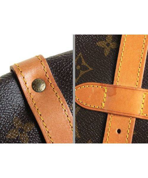 LOUIS VUITTON（ルイ ヴィトン）LOUIS VUITTON (ルイヴィトン) ソミュール30/Wフェイスショルダーバッグ ブラウン サイズ:30の古着・服飾アイテム