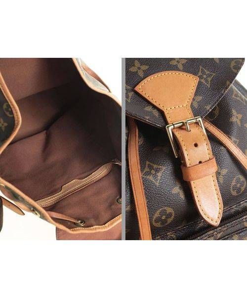 LOUIS VUITTON（ルイ ヴィトン）LOUIS VUITTON (ルイヴィトン) モンスリGM/リュック ブラウン サイズ:GMの古着・服飾アイテム