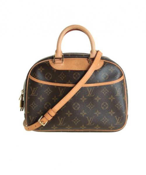 LOUIS VUITTON（ルイ ヴィトン）LOUIS VUITTON (ルイヴィトン) トゥルーヴィル/ハンドバッグ ブラウン サイズ:-の古着・服飾アイテム
