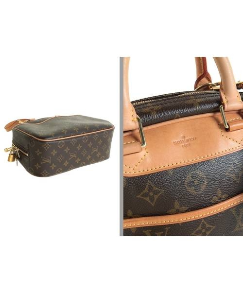 LOUIS VUITTON（ルイ ヴィトン）LOUIS VUITTON (ルイヴィトン) トゥルーヴィル/ハンドバッグ ブラウン サイズ:-の古着・服飾アイテム
