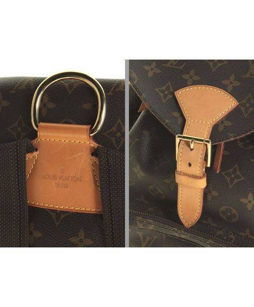 LOUIS VUITTON（ルイ ヴィトン）LOUIS VUITTON (ルイヴィトン) モンスリGM モノグラム/リュック ブラウン サイズ:GMの古着・服飾アイテム
