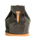 LOUIS VUITTON（ルイヴィトン）の古着「モンスリGM モノグラム/リュック」｜ブラウン