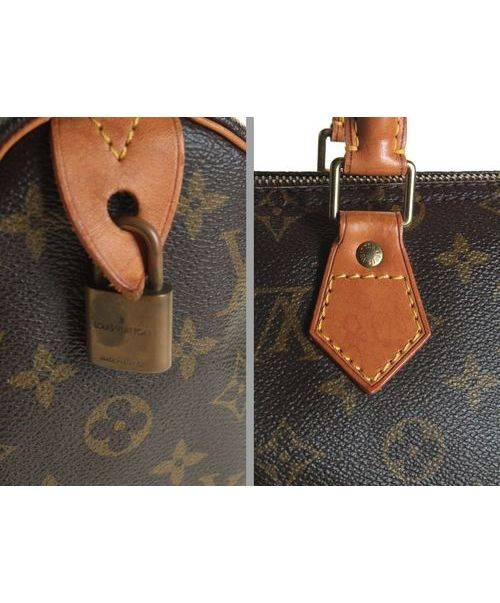 LOUIS VUITTON（ルイ ヴィトン）LOUIS VUITTON (ルイヴィトン) スピーディ25/モノグラムタウンボストンバッグ ブラウン サイズ:25の古着・服飾アイテム