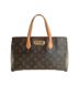 LOUIS VUITTON（ルイヴィトン）の古着「ウイルシャーPM/モノグラムハンドバッグ」｜ブラウン