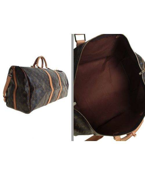 LOUIS VUITTON（ルイ ヴィトン）LOUIS VUITTON (ルイヴィトン) キーポルバンドリエール60/トラベルバッグ ブラウン サイズ:60の古着・服飾アイテム