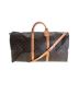 LOUIS VUITTON（ルイヴィトン）の古着「キーポルバンドリエール60/トラベルバッグ」｜ブラウン