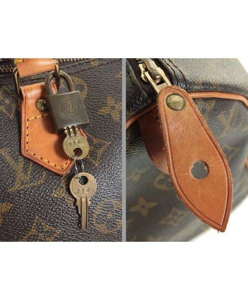 LOUIS VUITTON（ルイ ヴィトン）LOUIS VUITTON (ルイヴィトン) スピーディ30/タウンボストンバッグ ブラウン サイズ:30の古着・服飾アイテム