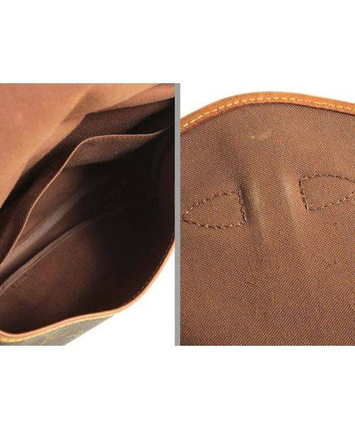 LOUIS VUITTON（ルイ ヴィトン）LOUIS VUITTON (ルイヴィトン) ソミュール30/Wフェイスショルダーバッグ ブラウン サイズ:30の古着・服飾アイテム